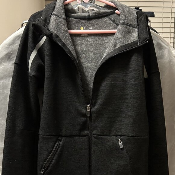 Zella Other - Zella - Black-Grey Hoodie - Girls Large